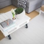 little white coffee table 6412