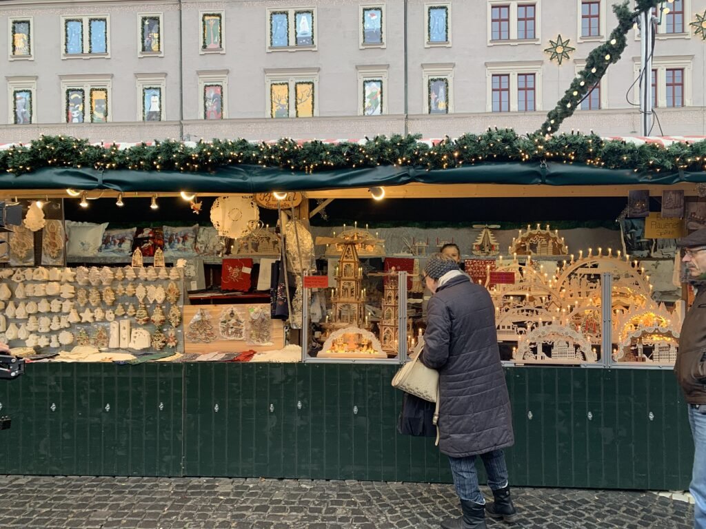 One of the things to do in Augsburg Germany is experiencing the Christmas Market.