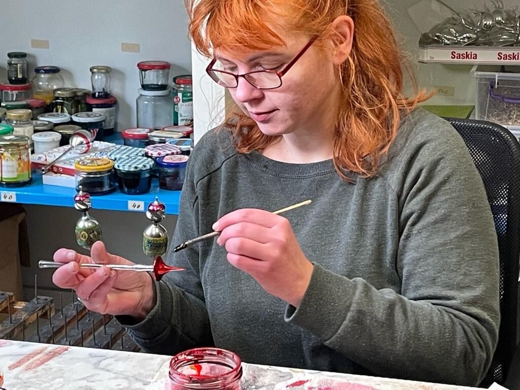 Lauscha Germany: The Cradle of Christmas Ornaments WifeHandpaintingOrnament