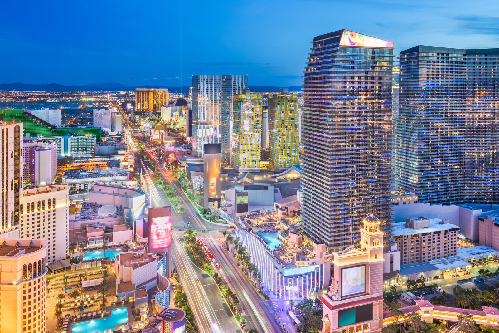 Las Vegas, Nevada, USA cityscape