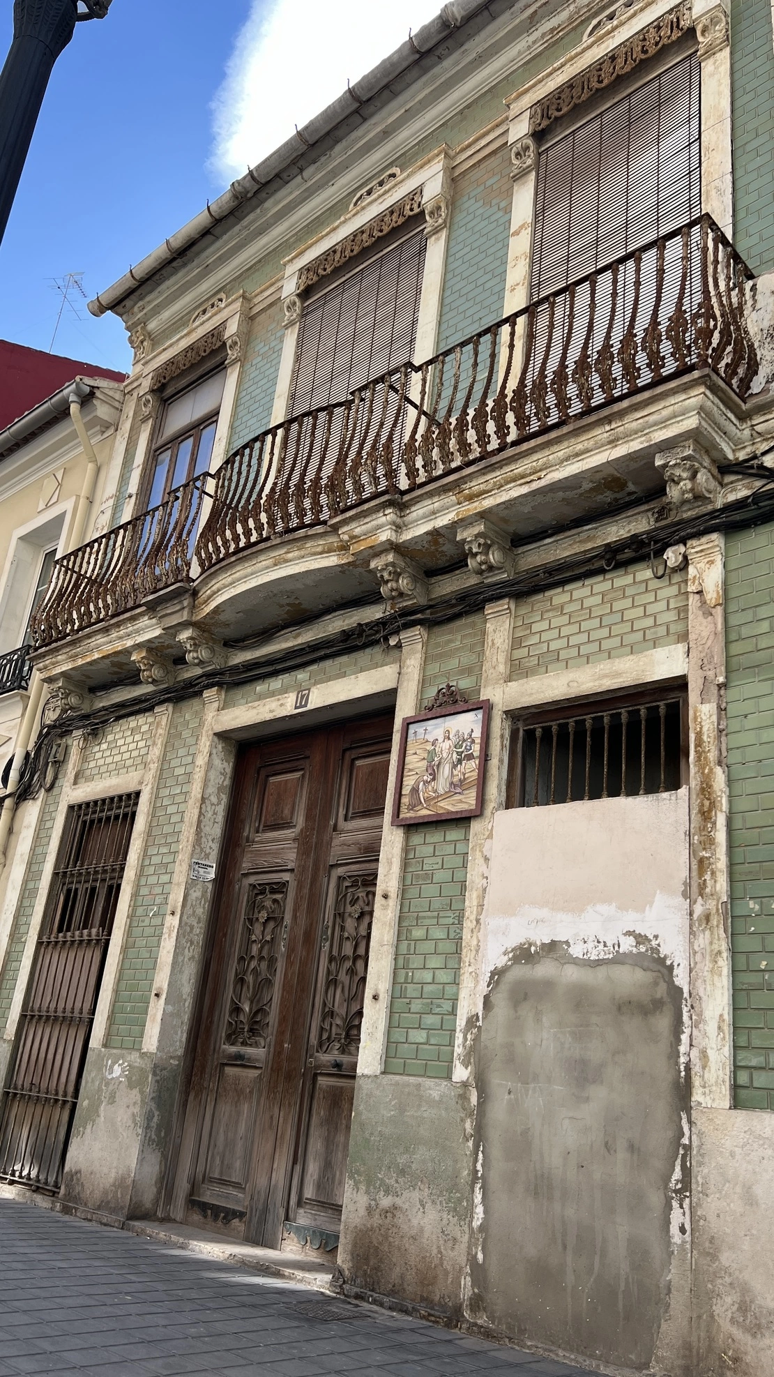a building with a balcony