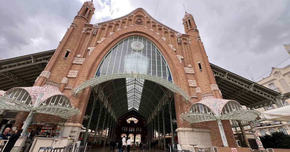a building with a glass roof