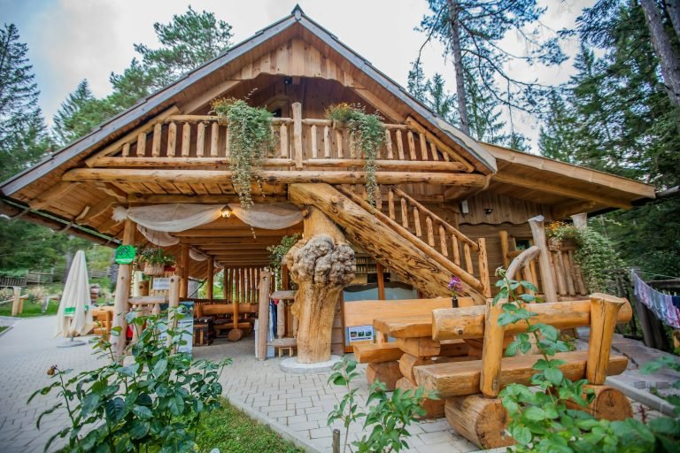 Timber Frame Floor Plans of log cabin