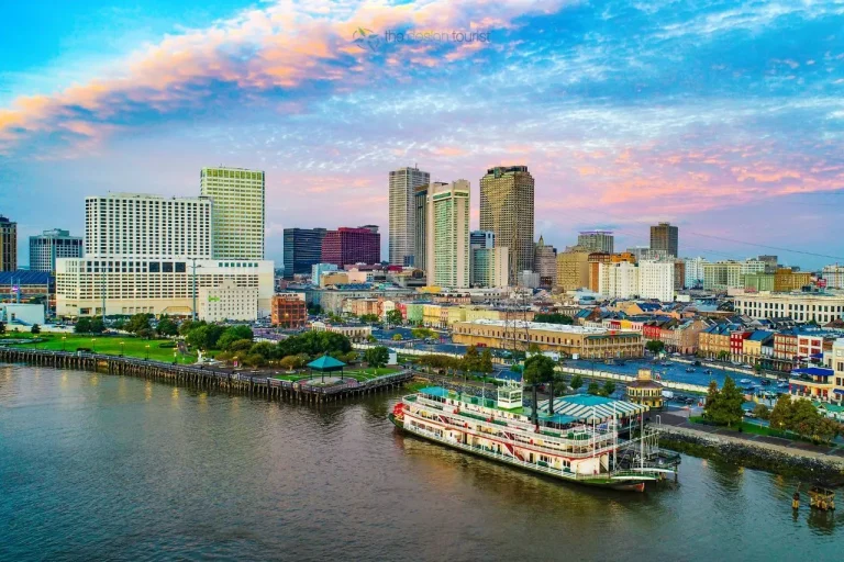 exploring museums in Louisiana. Aerial view of Louisiana