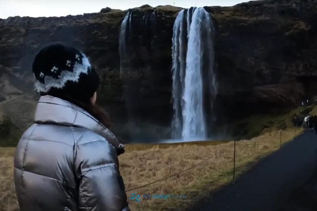 Skogafoss waterfall in Iceland's south coast
