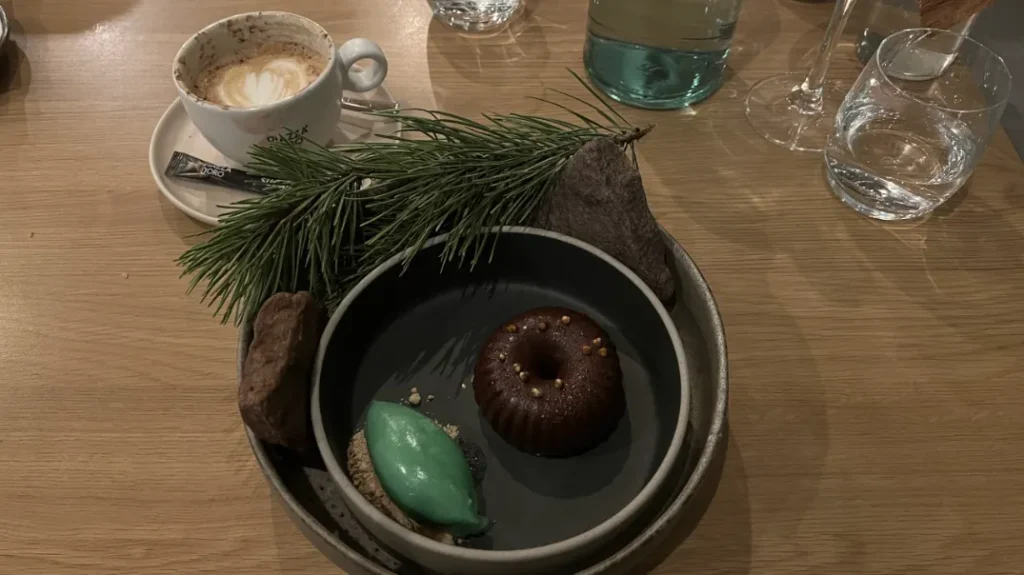 Iceland Dessert in a dish.