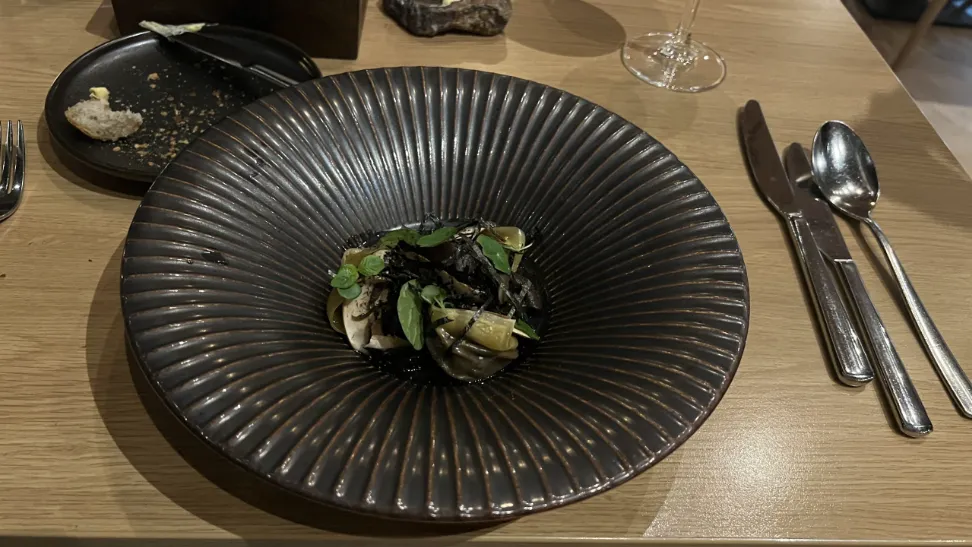 Iceland Salad dish in a plate.