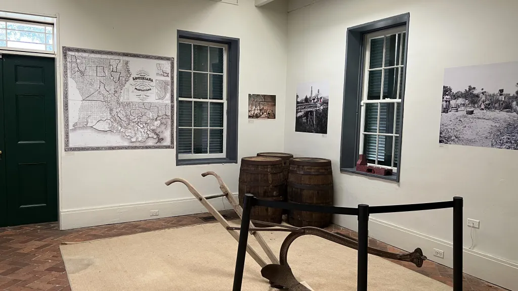 Slave Room Shadows on Teche inside the museum