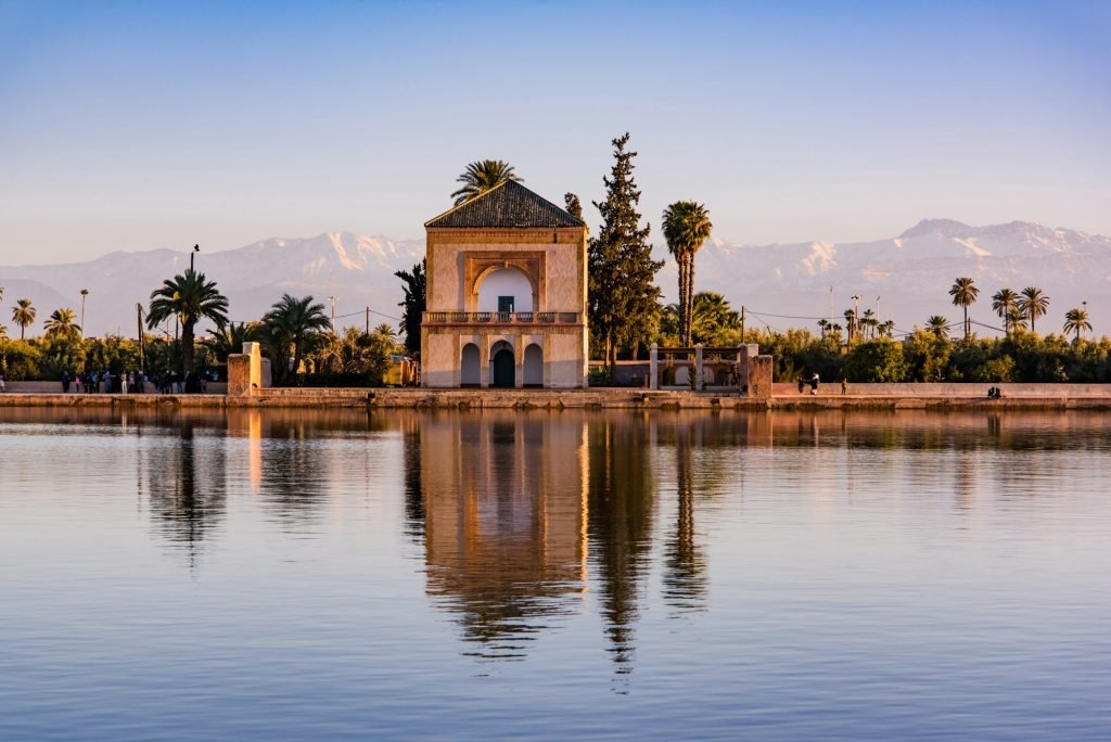 What to Visit in Morocco? Top Must-Visit Spots Saadian pavilion,Menara gardens and Atlas in Marrakech, Morocco,