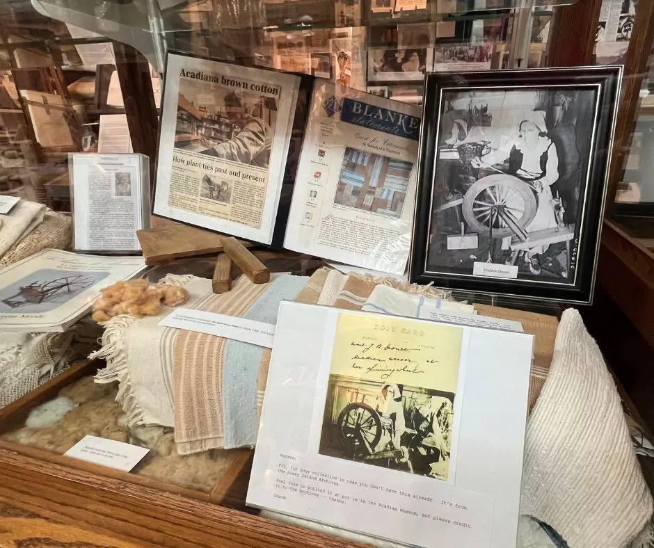 Rare Artifacts and Textiles in Acadian Museum