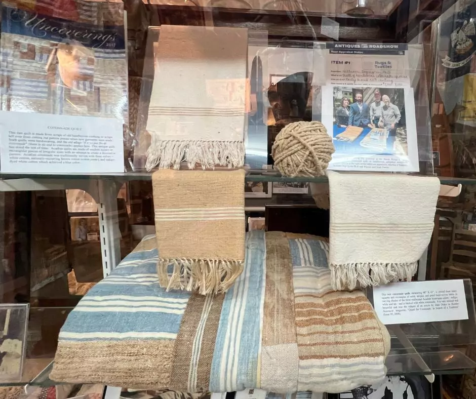 Rare Artifacts and Textiles in Acadian Museum