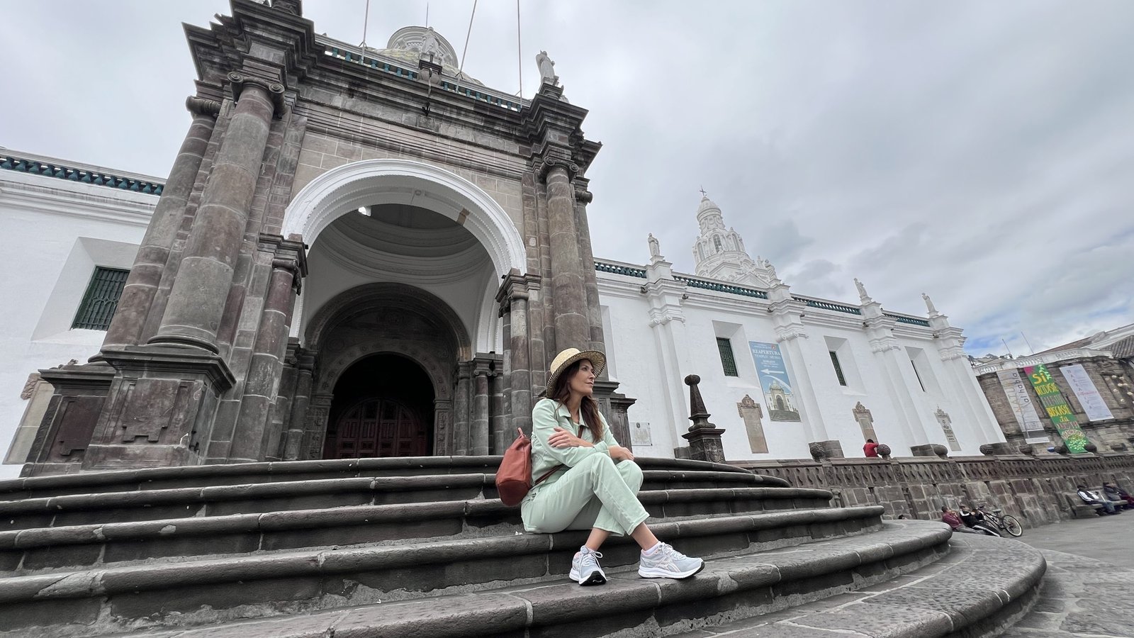Karen at Quito historic center