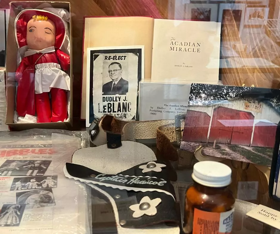 Dudley LeBlanc in Acadian Museum