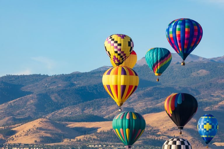 Hot air balloons