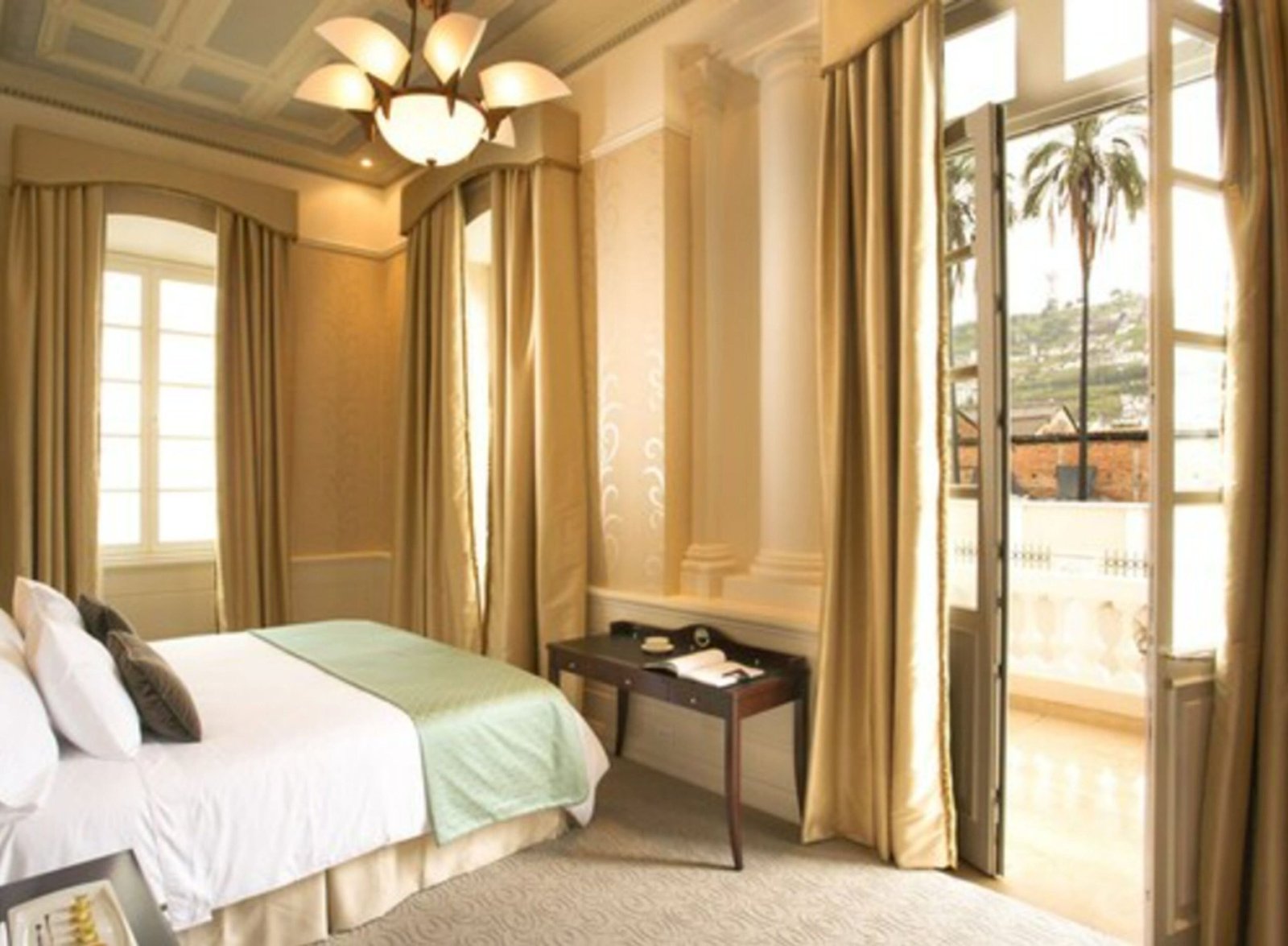 Casa Gangotena Boutique Hotel room view