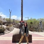 Karen in True Equator Line in Ecuador