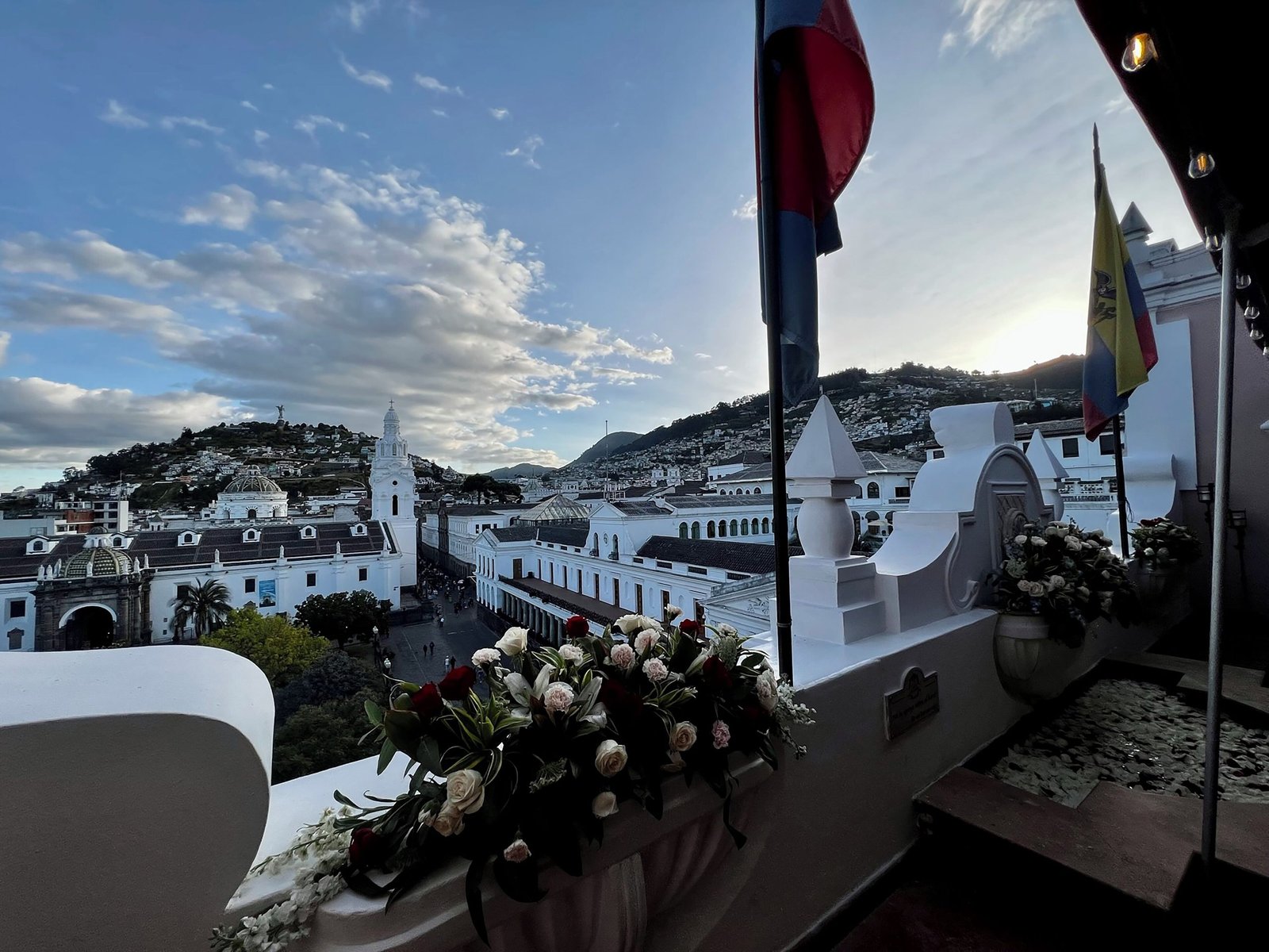 Hotel Plaza Grande rooftop view