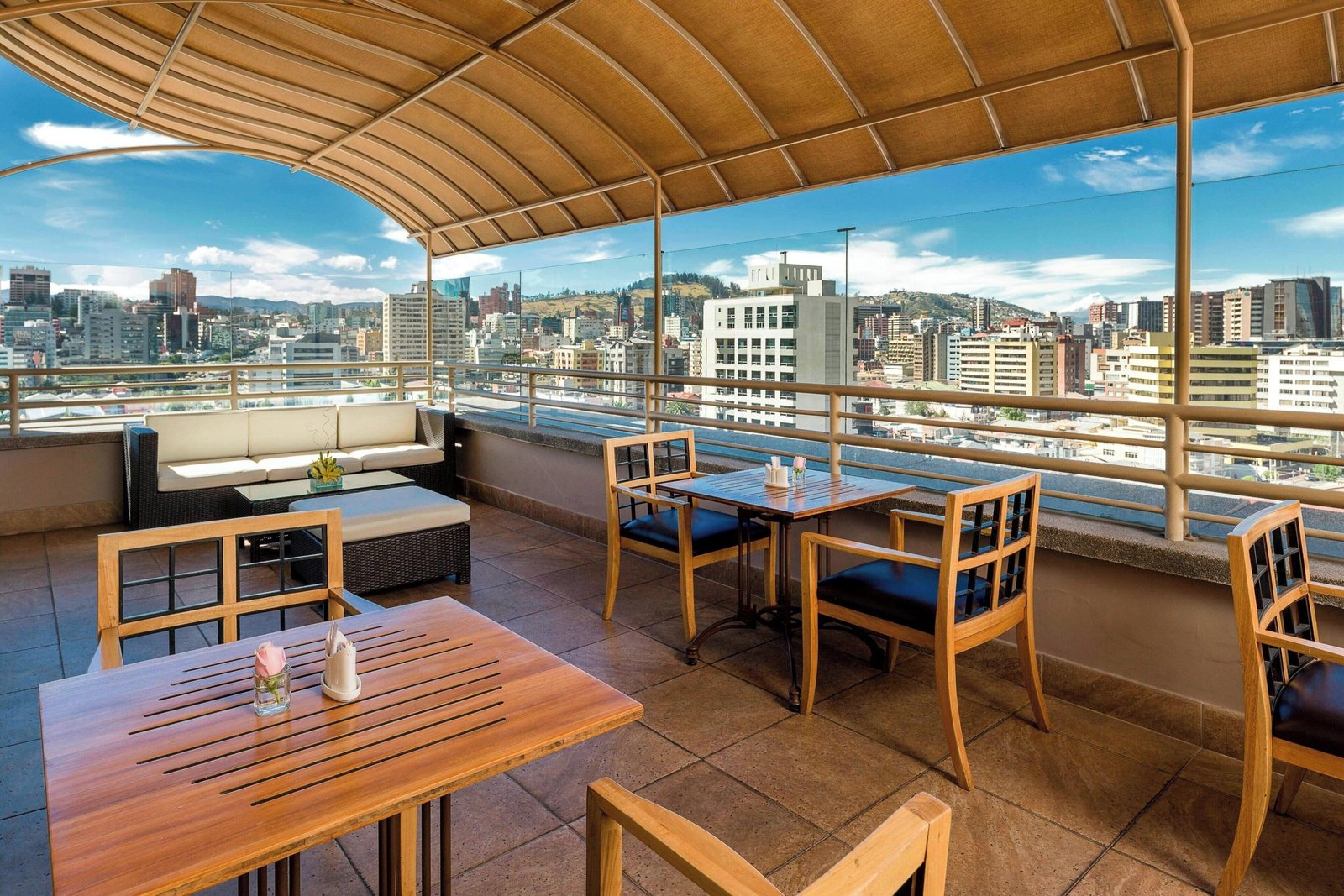JW Marriott Quito rooftop view