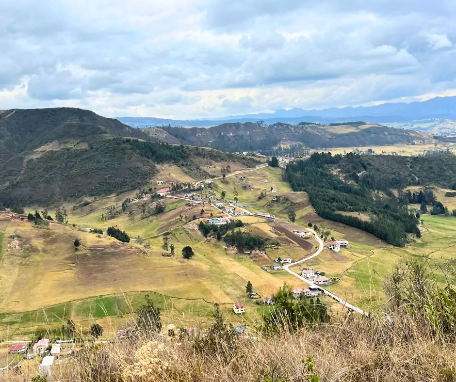 a small village in the mountains