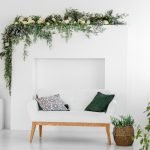 Beautiful interior room with a sofa. Minimalism. Concept design, renovation, housing, home.
