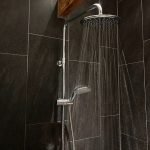 Rain shower in the bathroom