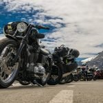 Motorcycles Mountain Pass Travel