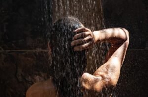 Enjoying Tropical Shower