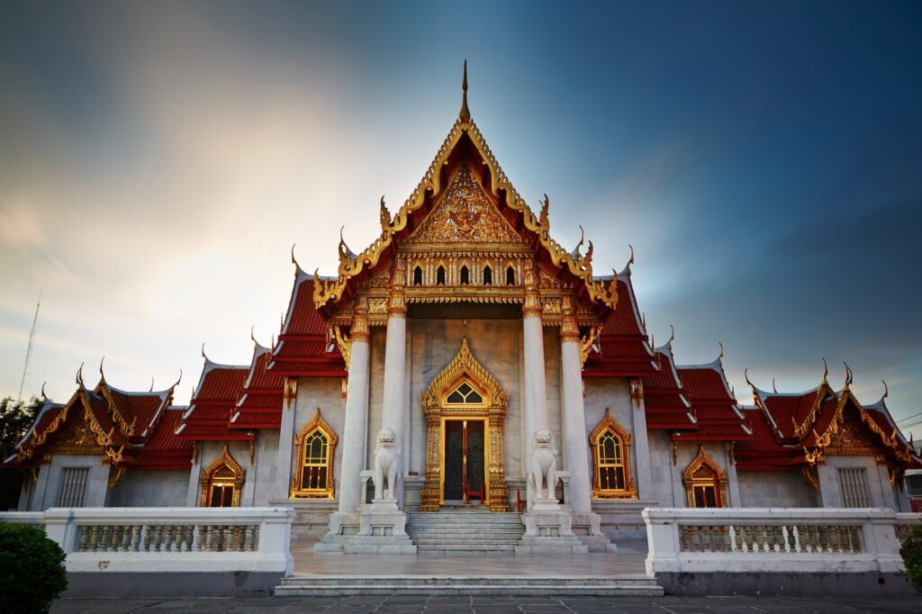 Fairytale sunset in Bangkok