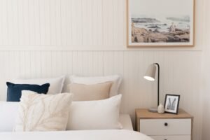 Bed head interior design, home beautiful bed, sleep