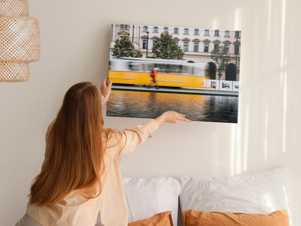 8 Unexpected Photos on Photo Canvas Prints That Will Look Like a Designer canvas in use woman 03 1 scaled