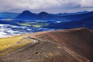 Mountains in Iceland
