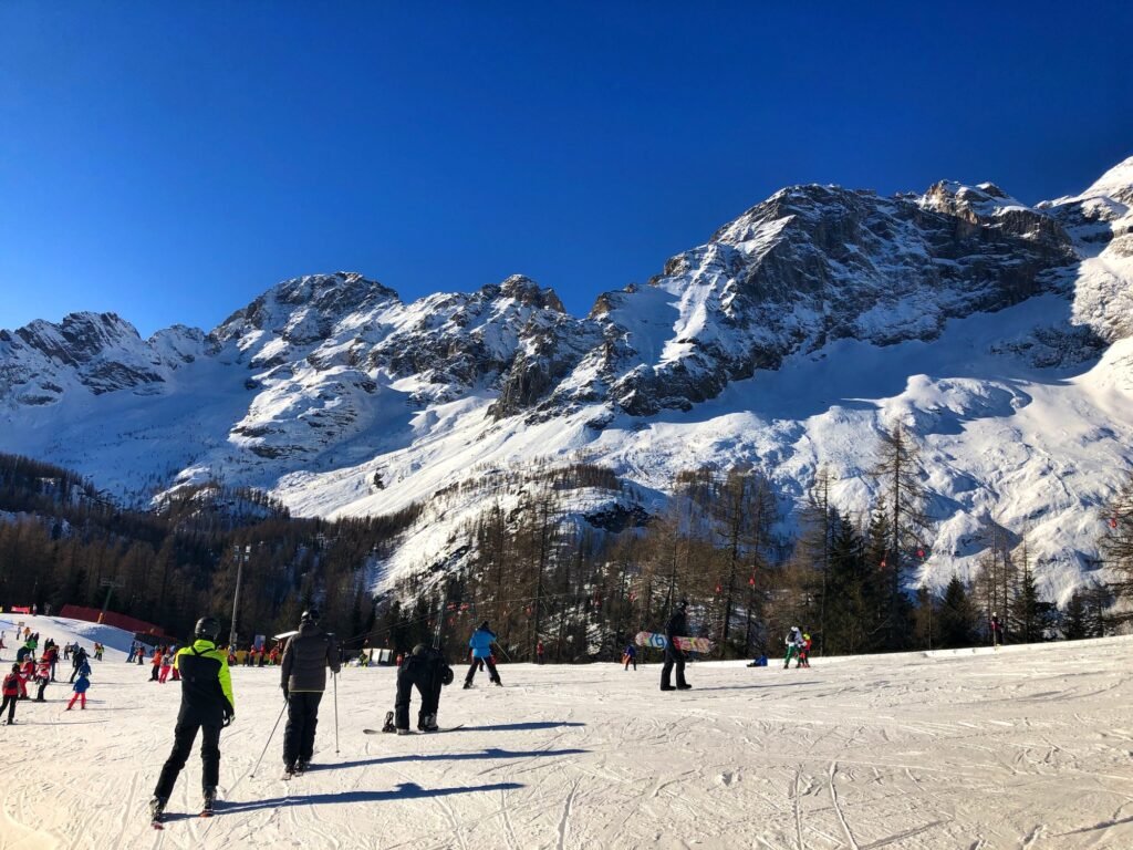 Skiing in Italy