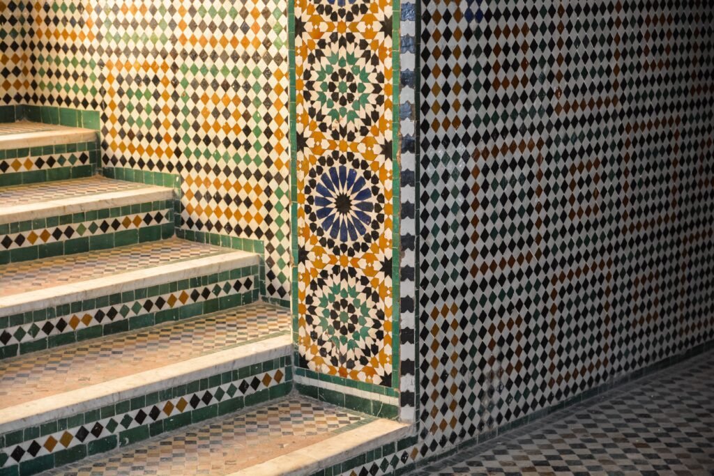 steps and a wall covered with mosaic tiles 2024 11 29 01 22 43 utc scaled