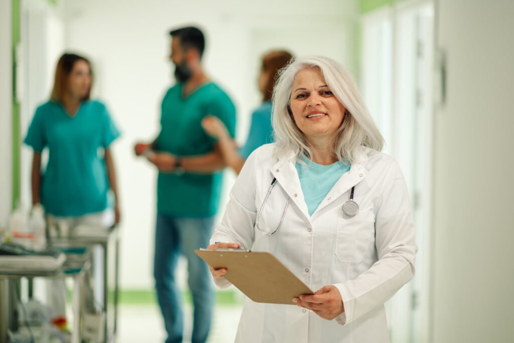 experienced doctor with clipboard in hospital with 2025 03 30 09 56 44 utc scaled