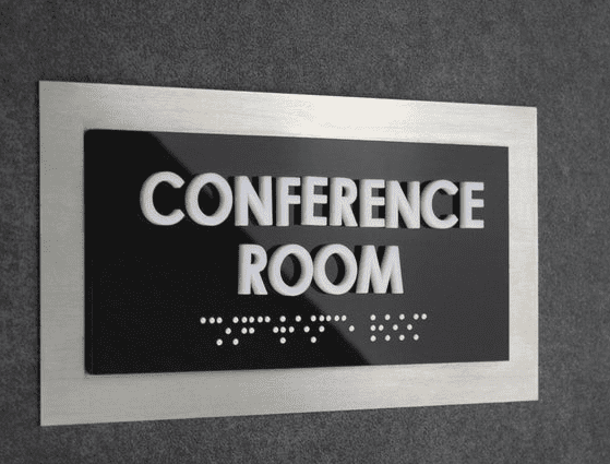 Door signage: small details, clear purpose image 13